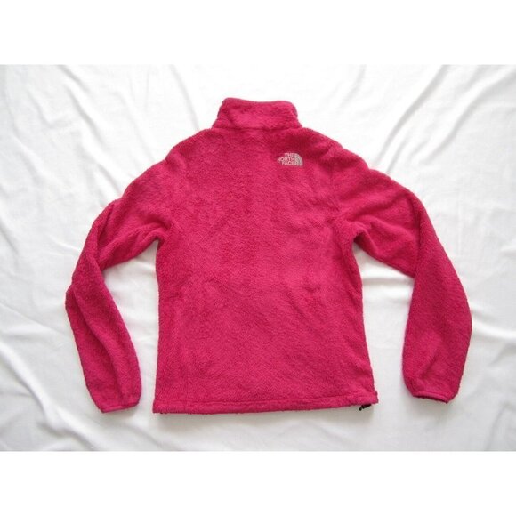Women's The North Face Fuzzy Full Zip Polyester Pink Jacket Size XS (WJ8) - Picture 6 of 10